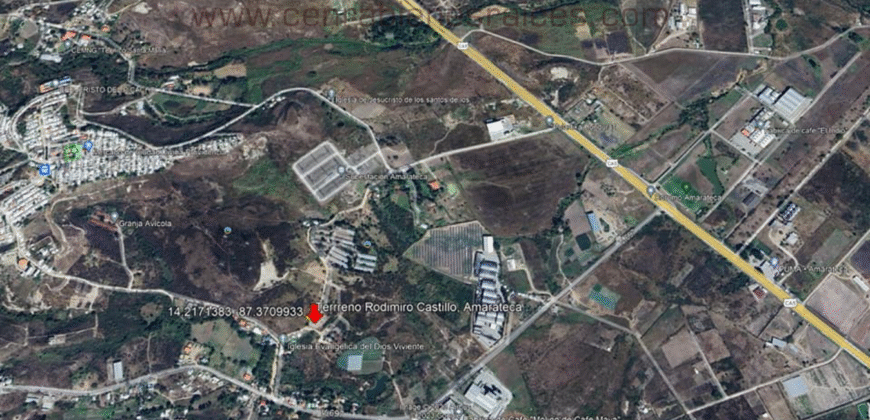 Venta Terreno en Amarateca, salida al Norte.