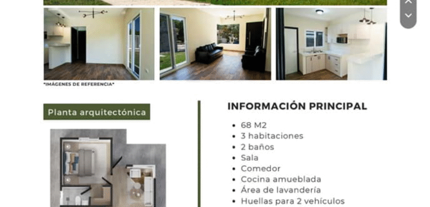 Venta de Casas Villa Campestre El Ciprés.
