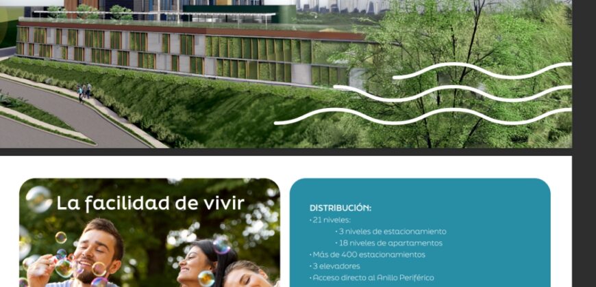 Venta de Apartamentos Torre Cefiro Azul, Residencial Zarahemla.