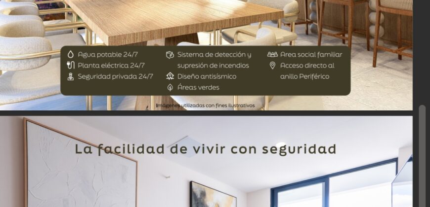 Venta de Apartamentos Torre Cefiro Azul, Residencial Zarahemla.