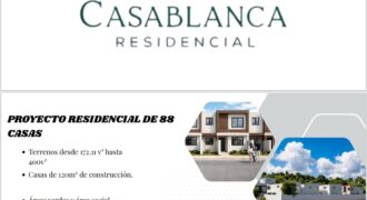 Venta Casas en Preventa Residencial Casa Blanca